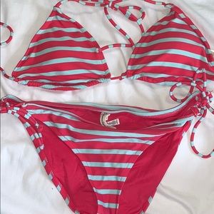 Bathing suit top and bottom